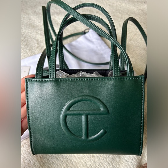 TELFAR Small Dark Olive Shopping Bag - Picture 15 of 17